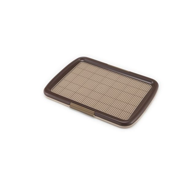 まとめ しつけるトレーメッシュプラスM ブラウン ペット用品 ×2セット