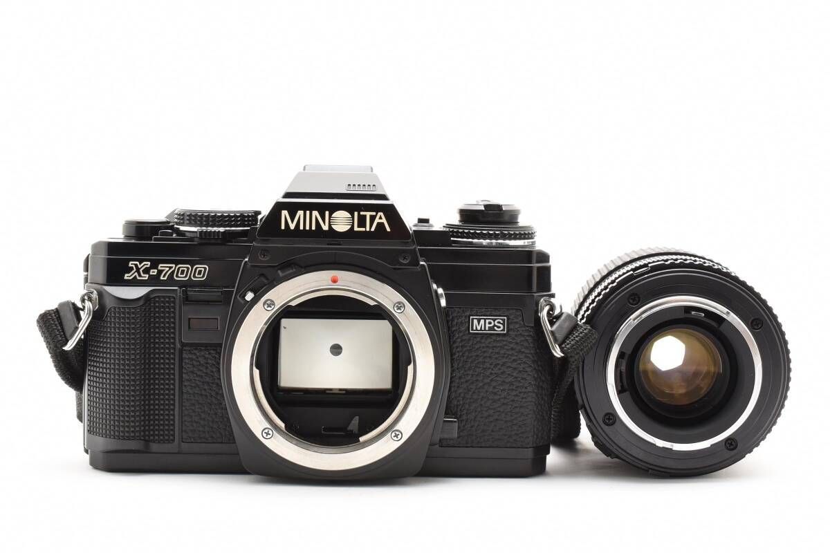 ミノルタ MINOLTA X-700 MD 35-105mm☆動作品 ☆良品☆ミノルタ MINOLTA X-700 MPS MD 35-105mm F3.5-4.5 ブラック