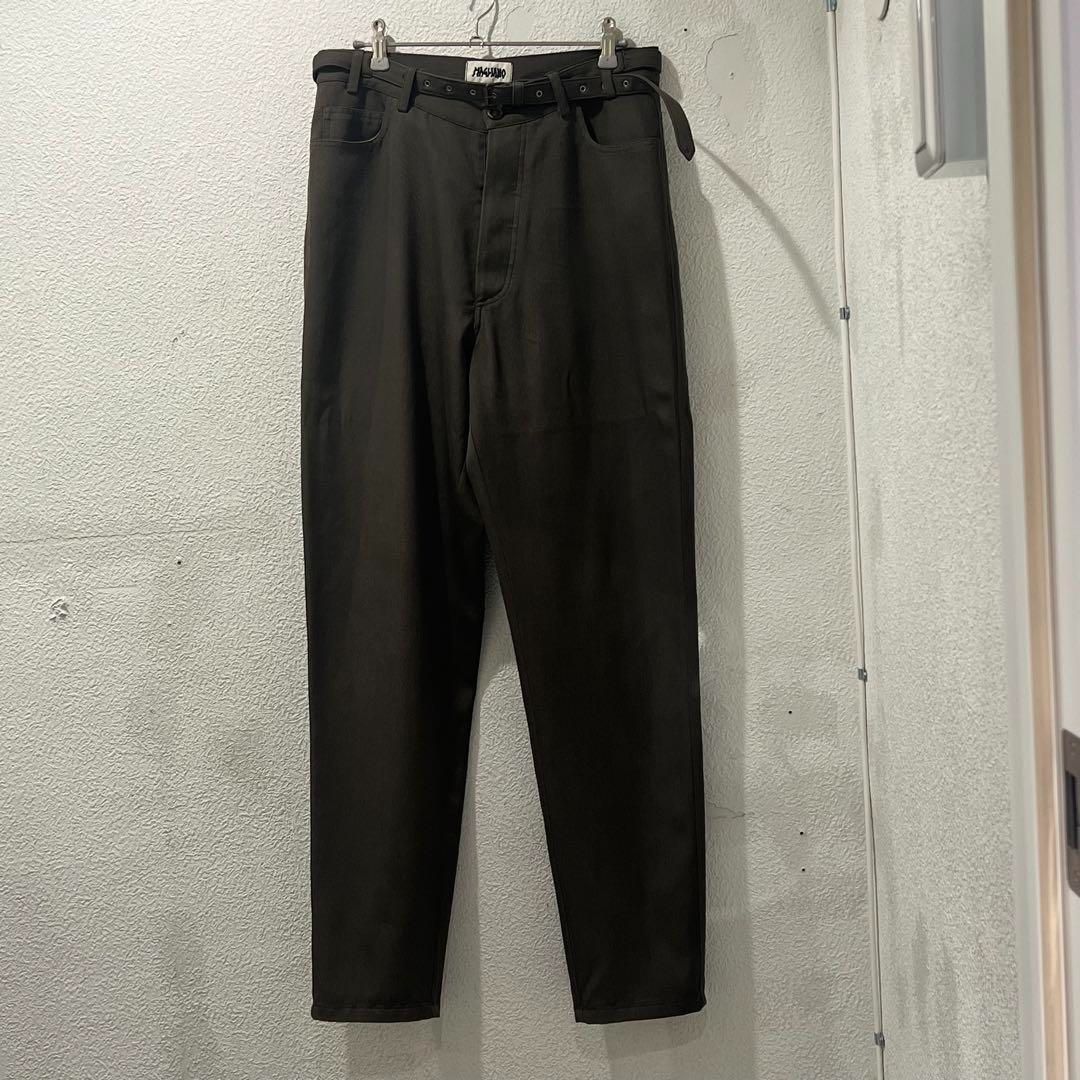 定番通販21aw M magliano スラックス ブラウン系 パンツ