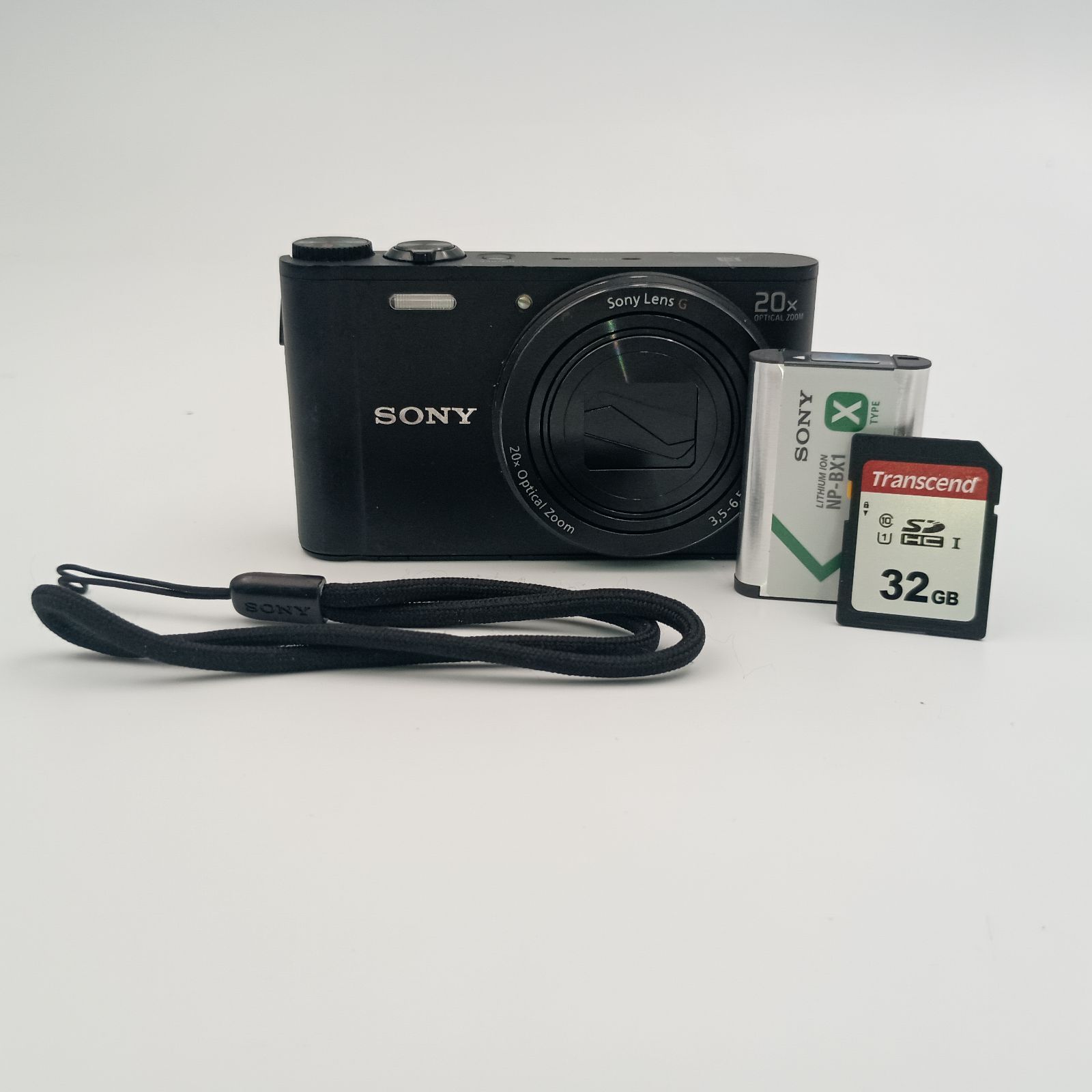 SONY DSC-WX350黒(本体＋充電池) サイバーショット まあまあ美品 Sony Cyber-Shot DSC-WX350 Compact DIGITAL Camera Black 黒