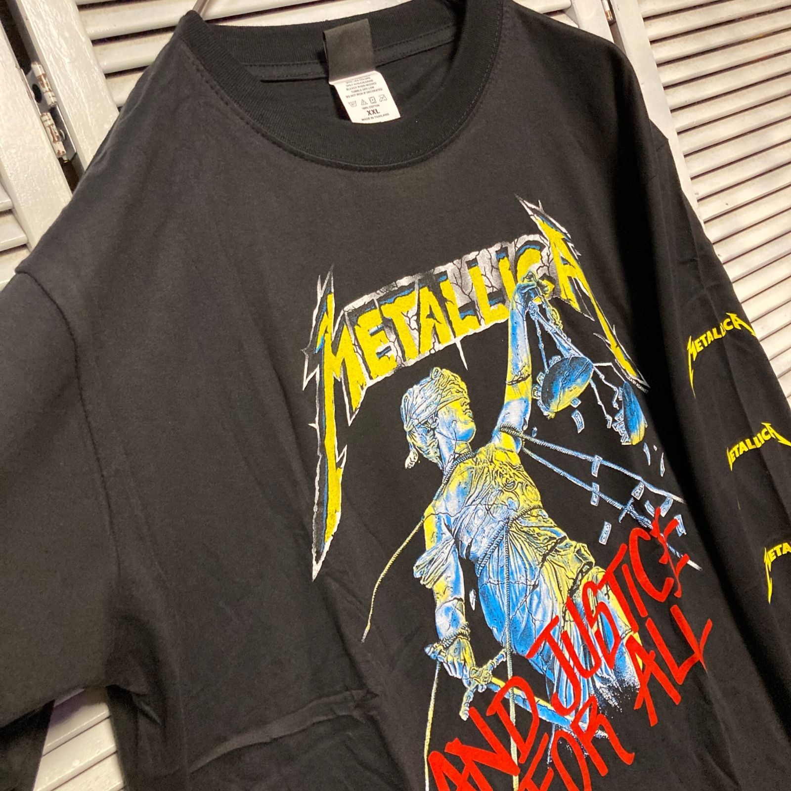 メタリカ METALLICA 黒 長袖 Tシャツ ロンT バンド ロングスリーブ  