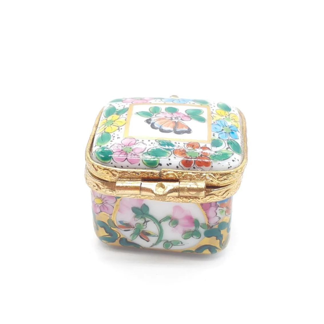 LIMOGES リモージュボックス フランス エナメル ハンドペイント 小物