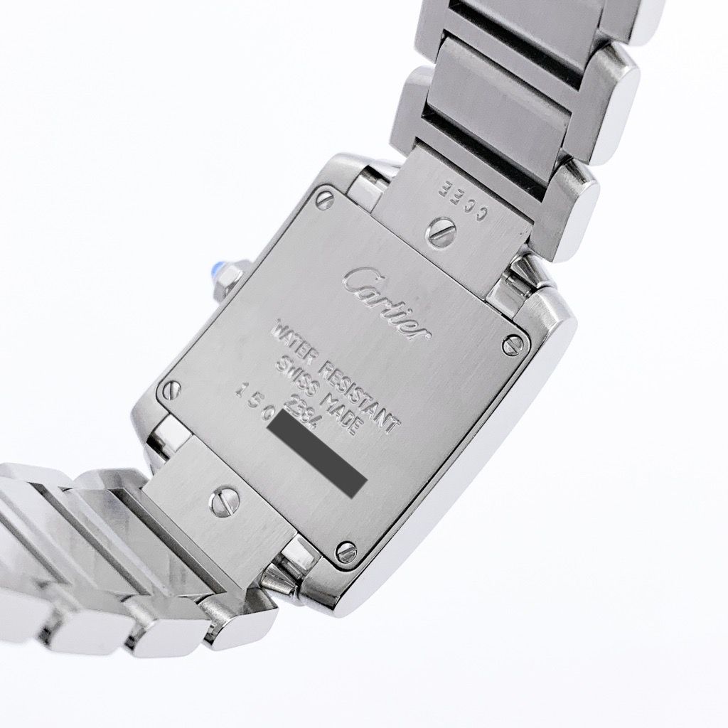 仕上済】カルティエ タンクフランセーズ SM SS SS レディース 腕時計