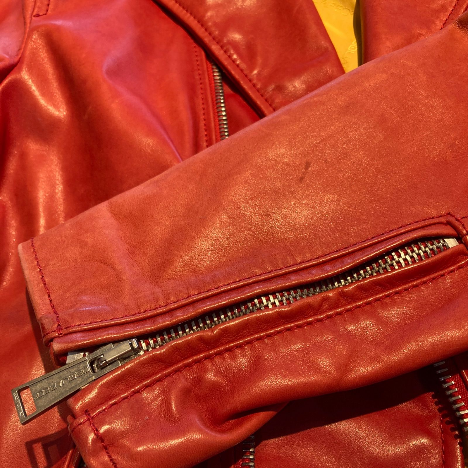 DSQUARED2 ディースクエアード ダブル ライダース ジャケット DSQUARED2 ディースクエアード ダブル ライダース ジャケット