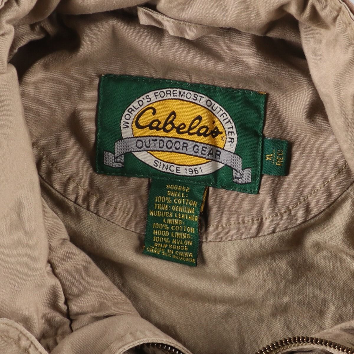 古着 90年代 カベラス Cabelas フォトグラファージャケット