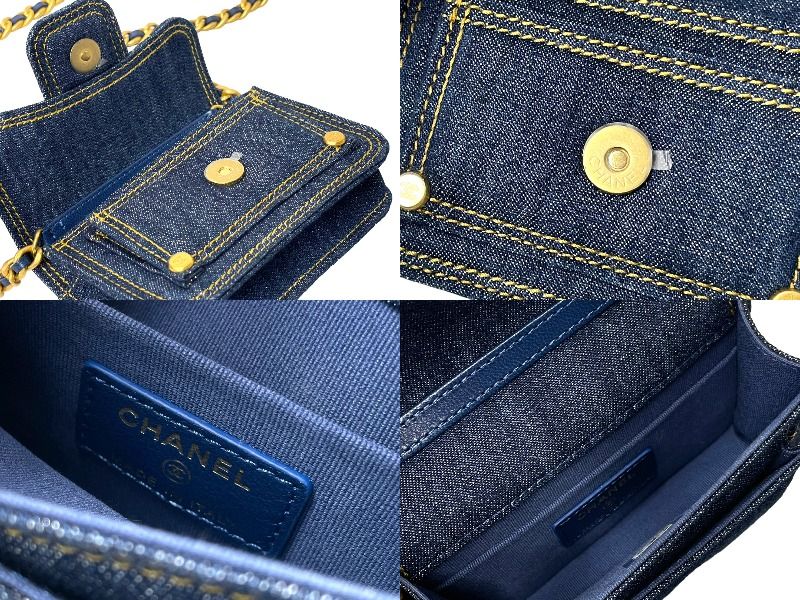 新品未使用 新作 CHANEL シャネル ミニチェーンショルダーバッグ