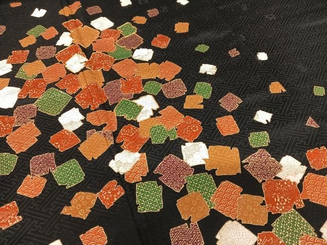 平和屋着物○十日町老舗ブランド 吉澤友禅 吾妻徳穂 訪問着 駒刺繍  