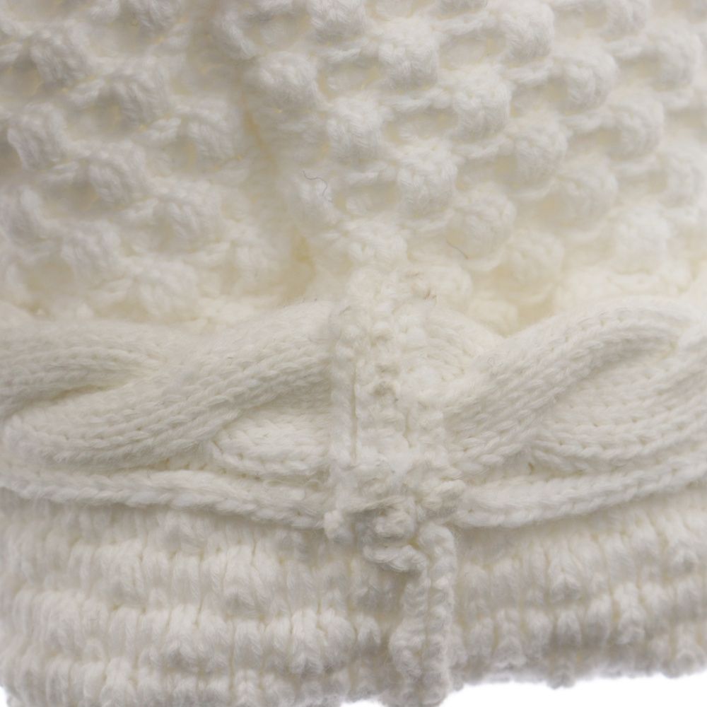 DRAWER (ドゥロワー) 23SS コットンニットノーカラージャケット  