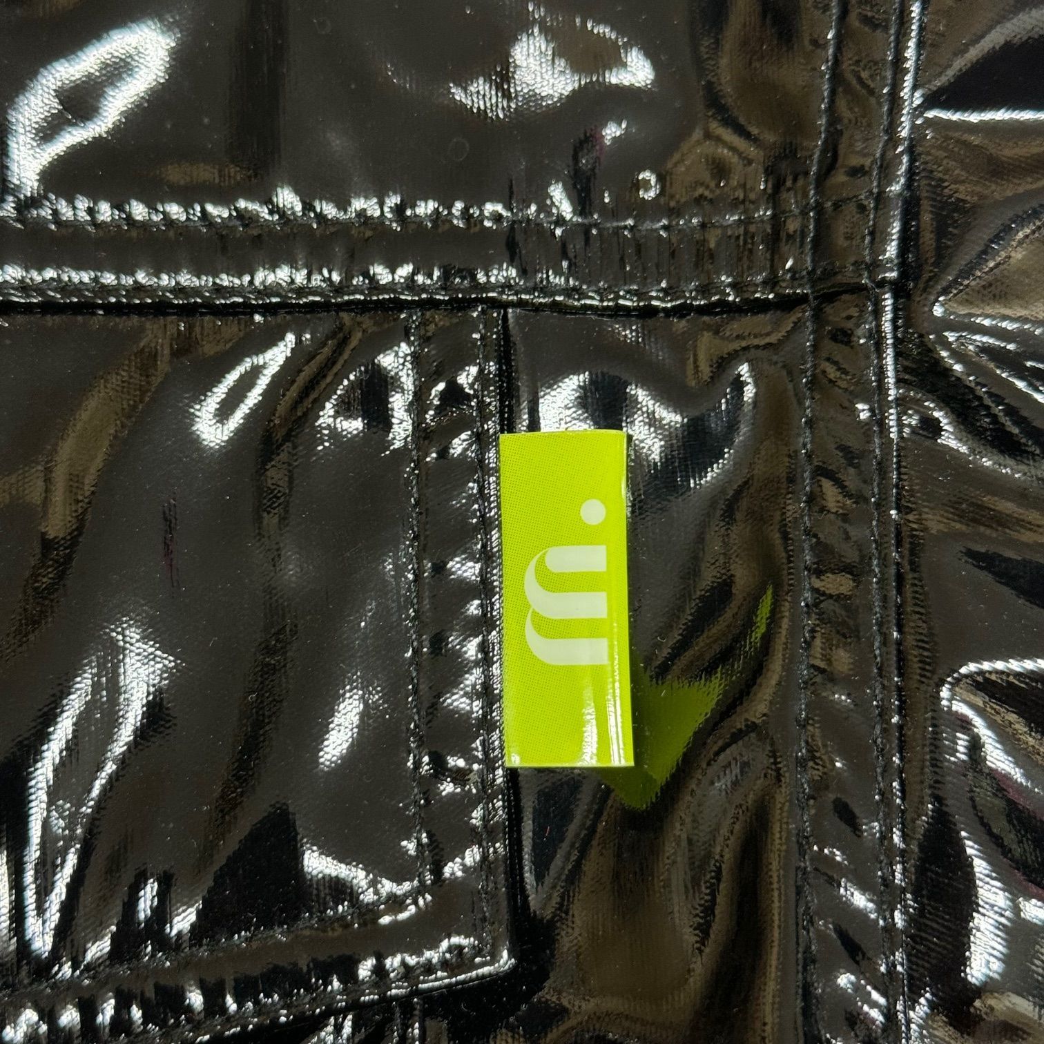 定価99000円 美品 massless Faux-Enameled Leather Jacket