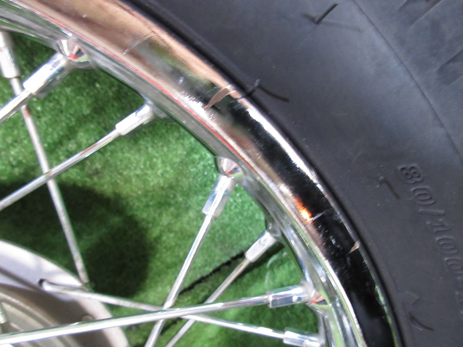 cbx550フロントホイールリアホイール 初期の方？ CBX550F 純正 ダブルインボード ホイールセット