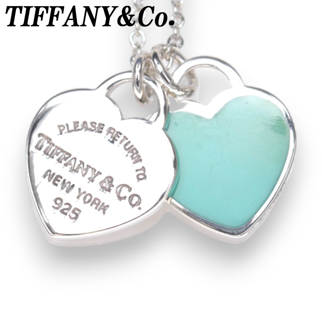 ℳ*♡様 美品 ティファニー ネックレス リターントゥ ダブルハート SV925 楽天市場】美品△TIFFANY&Co. ティファニー リターントゥ