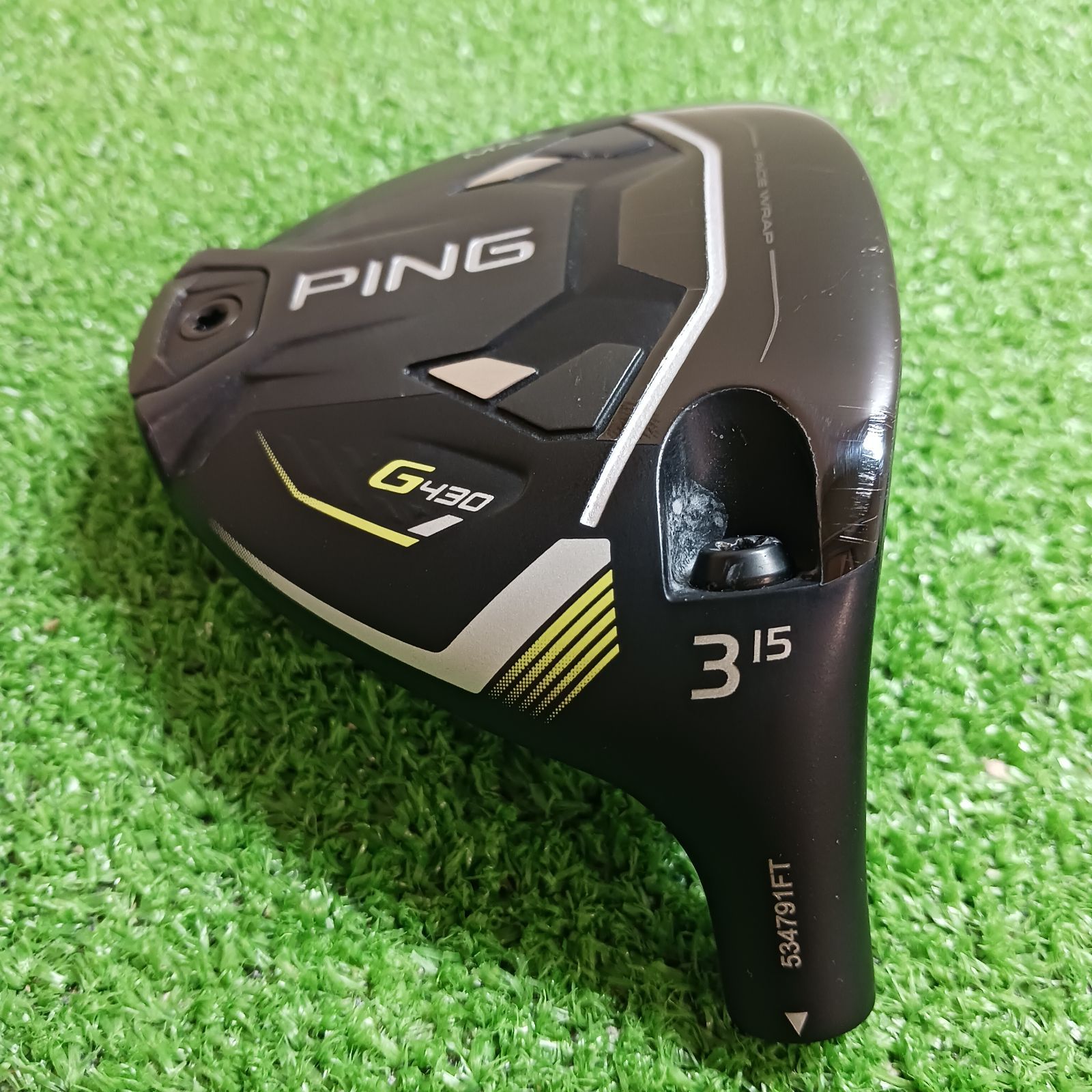 ピン G430 MAX フェアウェイウッド 3番ヘッドのみ 1619