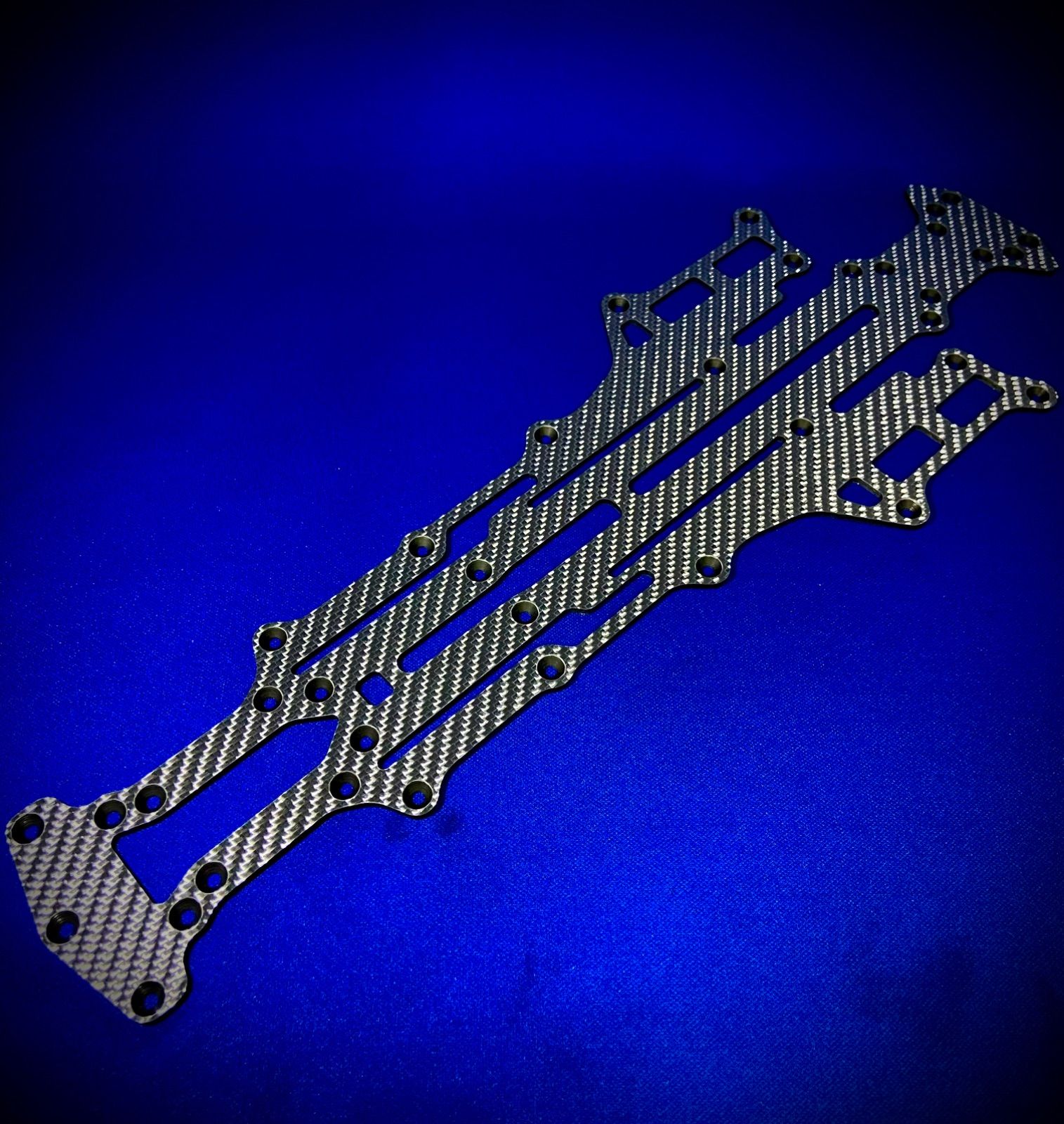 特注シルバーカーボン製　YD-2R 用ハイトラクションシャーシ　蕨山Carbon 特注シルバーカーボン製 YD-2R 用ハイトラクションシャーシ 蕨山