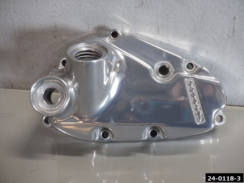 HONDA CBX400F オイルチェエンジカバー CBX550F バレル研磨仕上げ