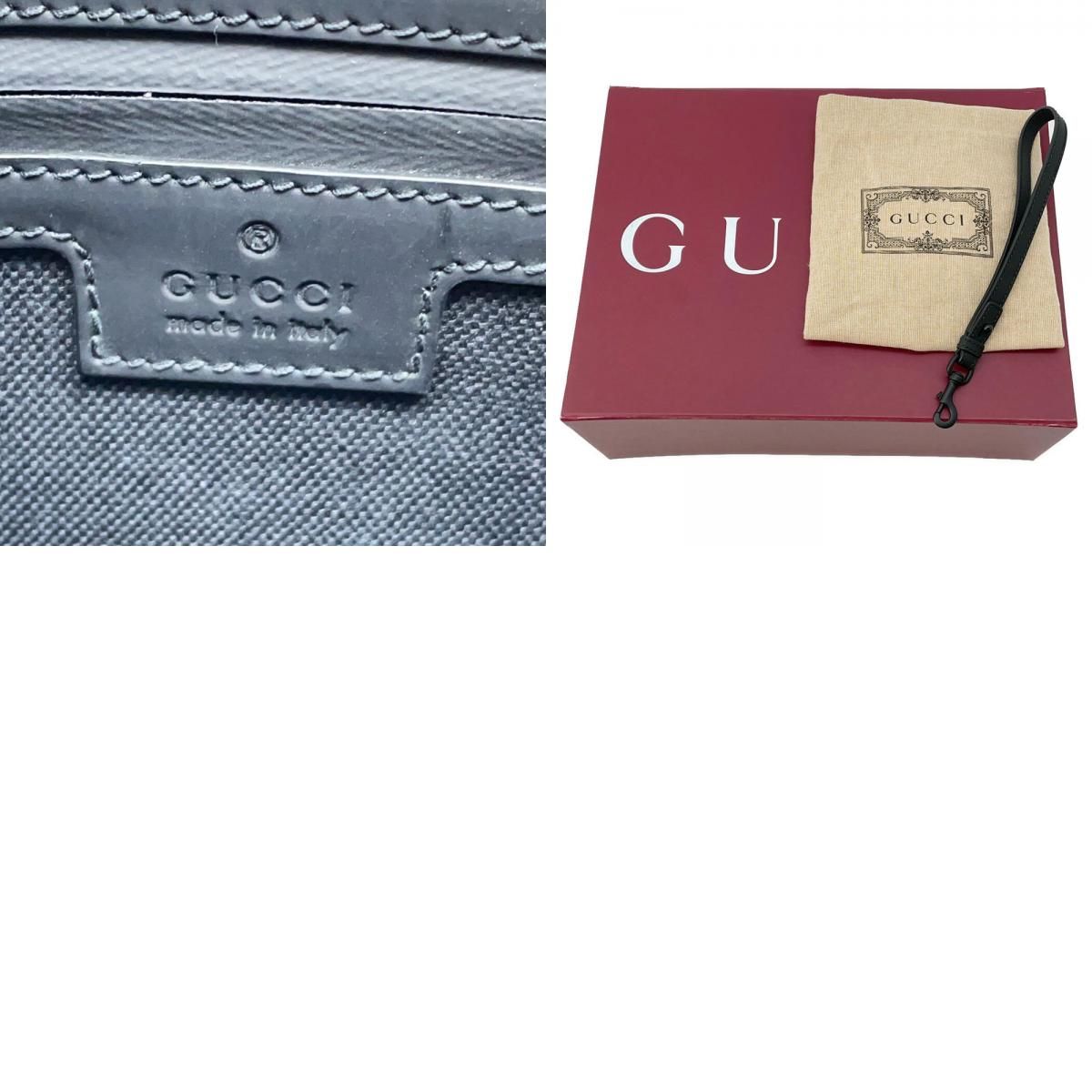 グッチ ショルダーバッグ GGラバーエフェクト スモール クロス