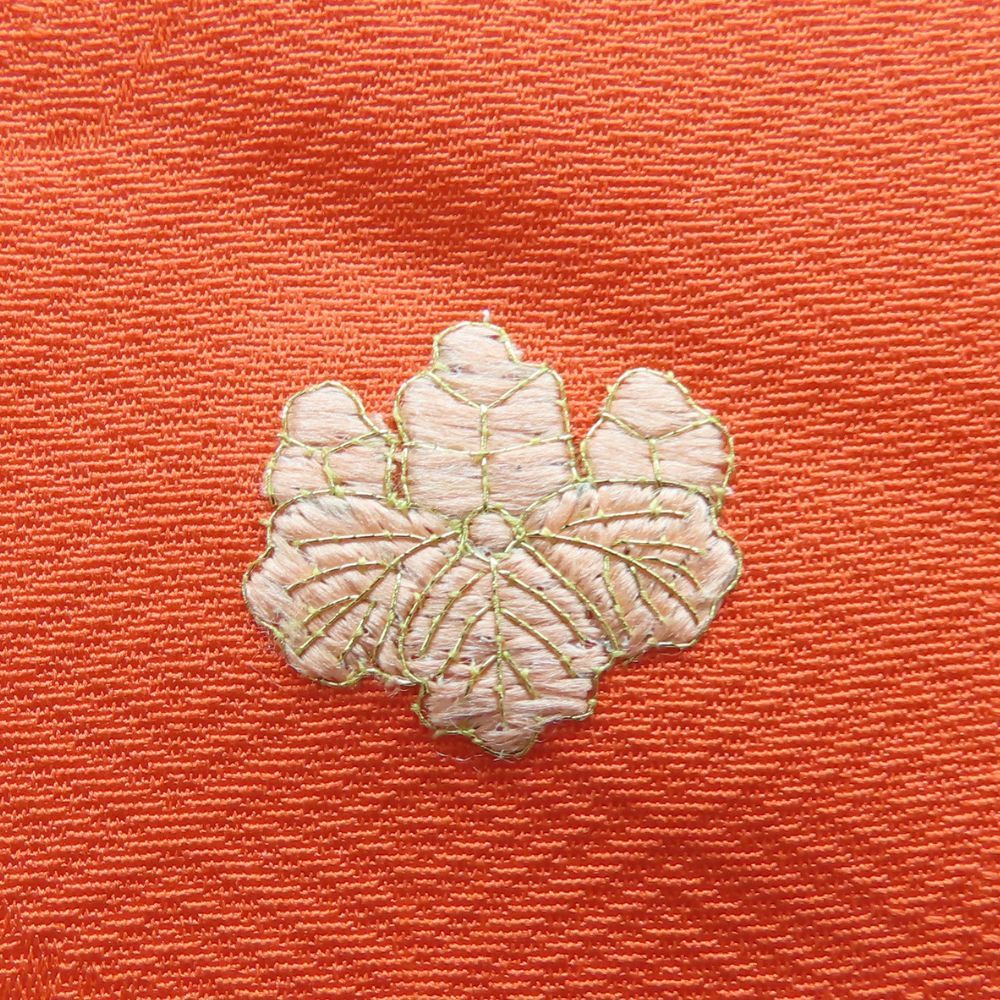  子供着物 無地 祝い着 正絹 レッド系 7歳用 七五三 重ね襟つき 和装 呉服 和服 きもの 着物 着物ドレス 着物 浴衣 和小物