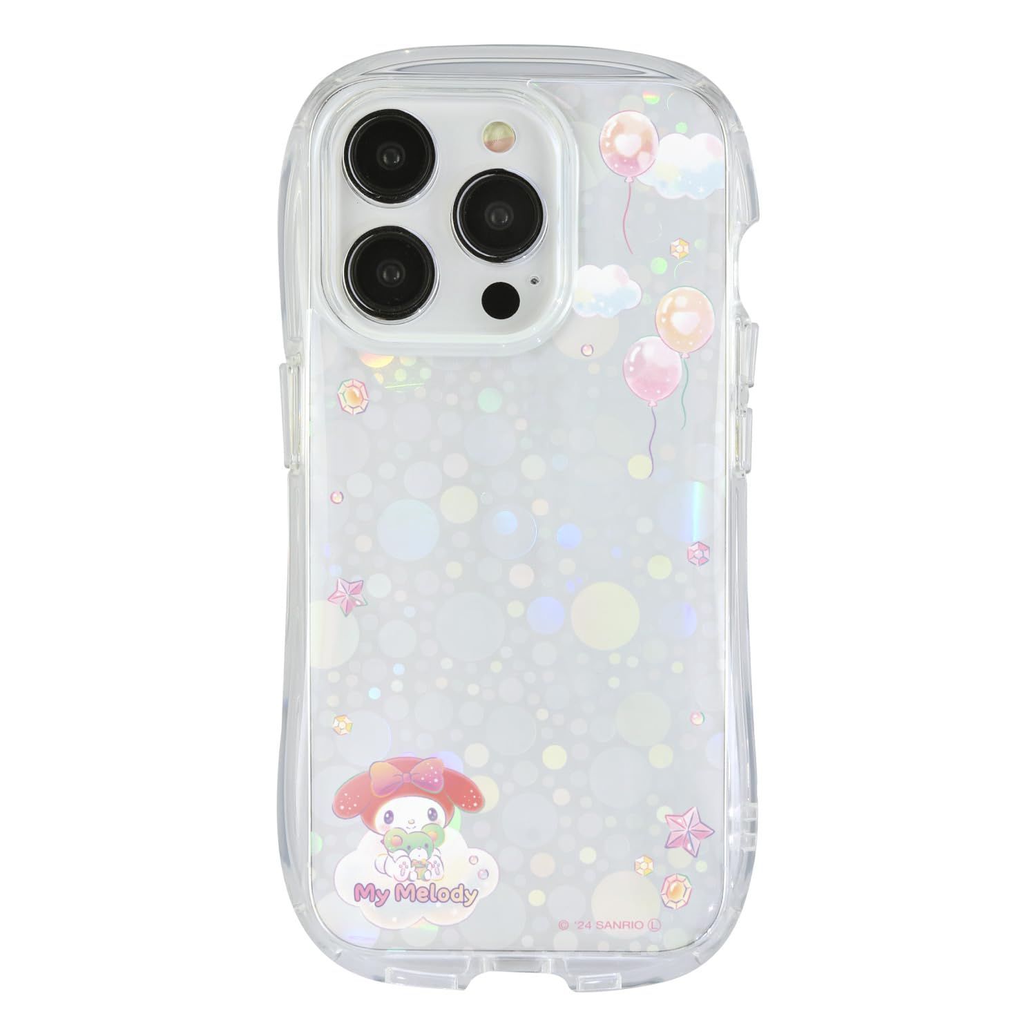 【新着商品】Pro 15 対応 iPhone クリスタルクリアケース サンリオキャラクターズ マイメロディ グルマンディーズ SANG-387MM