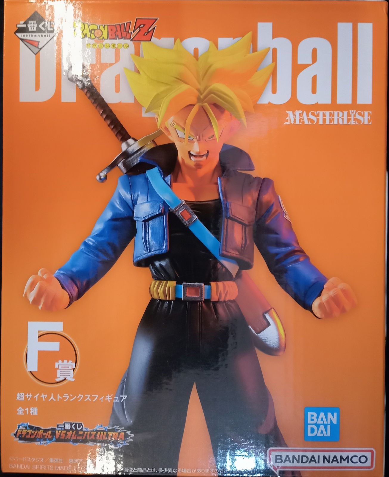 BANDAI SPIRITS 一番くじ ドラゴンボール VSオムニバスULTRA F賞 超サイヤ人トランクス フィギュア MASTERLISE
