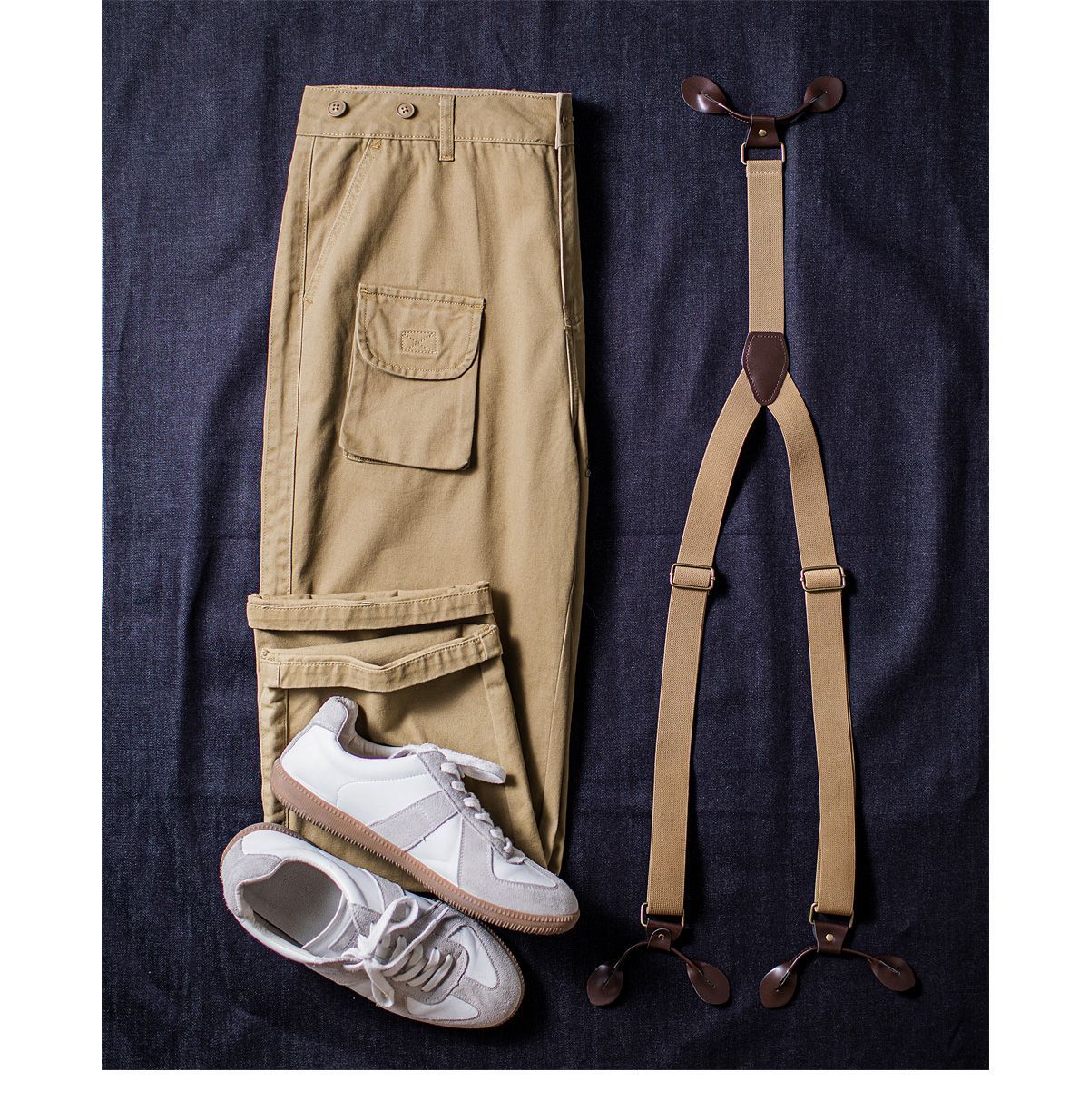 ヴィンテージ ミリタリー サスペンダー 120cm ヴィンテージ ミリタリー