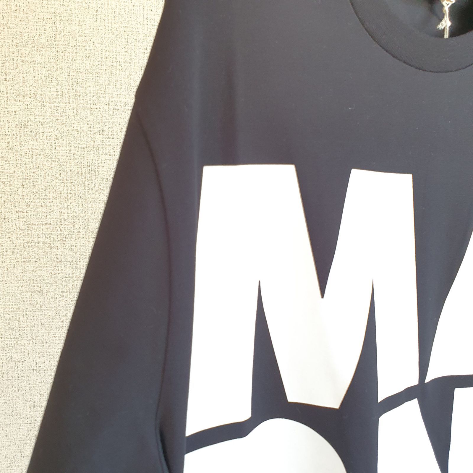 新品・未使用】MARNI KIDS ロゴプリントコットンTシャツ ブラック