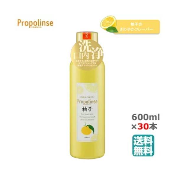 30本セット)プロポリンス 柚子 600ml (送料無料) （メーカー直）((沖縄