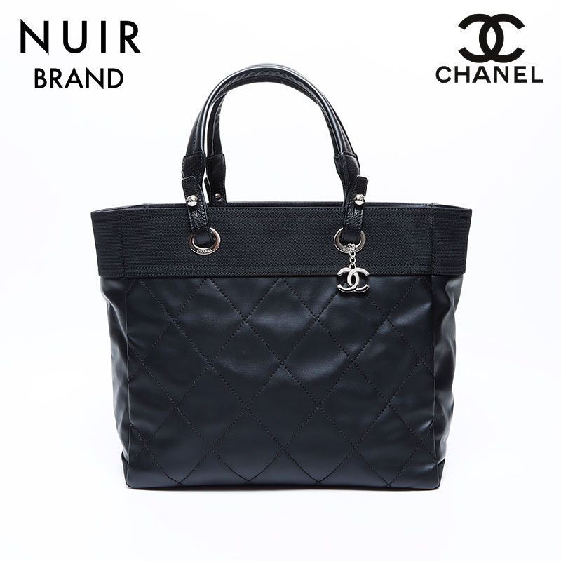 【最終お値下げ中】シャネル パリビアリッツ MM ブラック トート A4可 CHANEL シャネル バッグ パリビアリッツ トートPM レディース