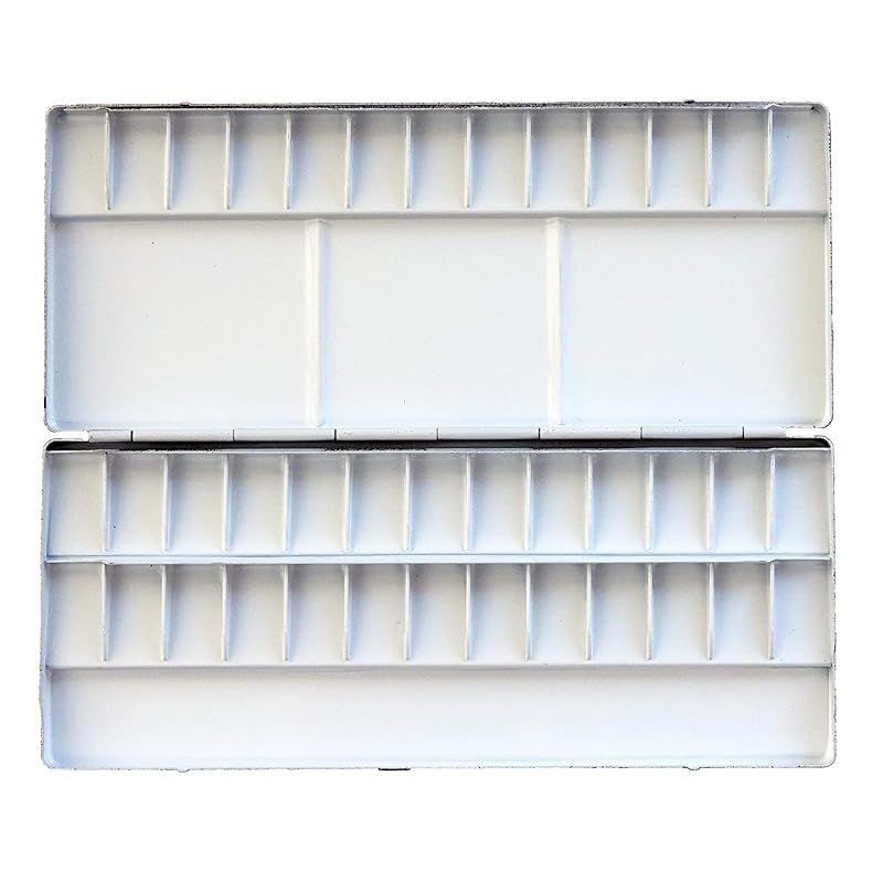 ターレンス 水彩用パレット アルミパレット 39色 SN 0 - メルカリ