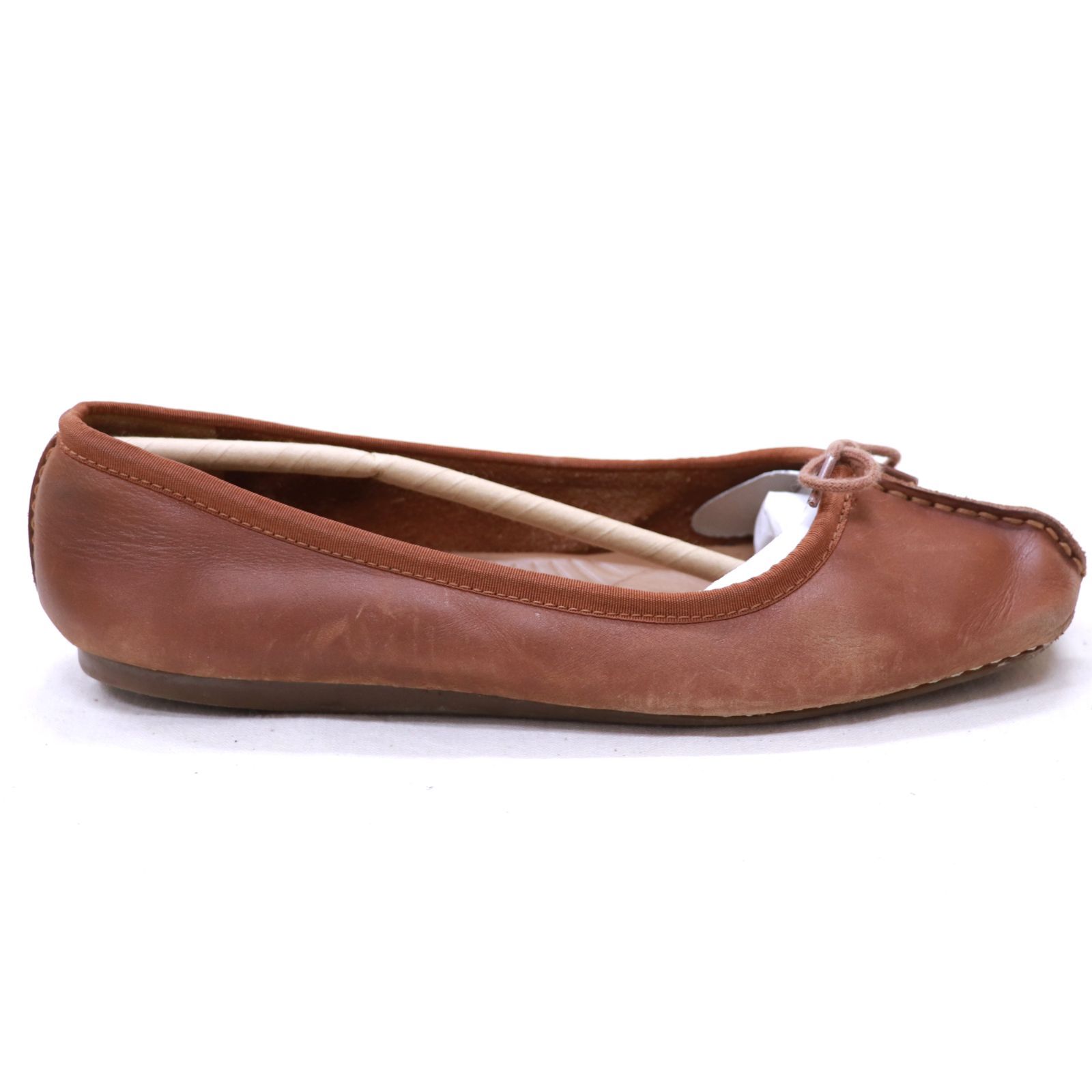 Clarks クラークス Freckle Ice バレエシューズ レザー 23.5 Clarks クラークス Freckle Ice バレエシューズ レザー 23.5