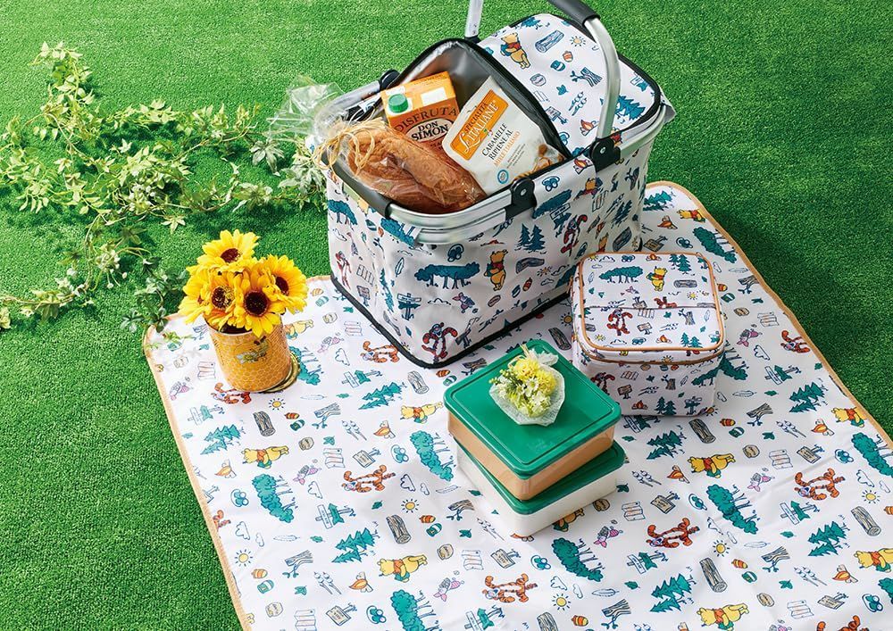 レジャーシート M 90×141cm ソフト くまのプーさん アウトドア スケーター Skater SVS15-A