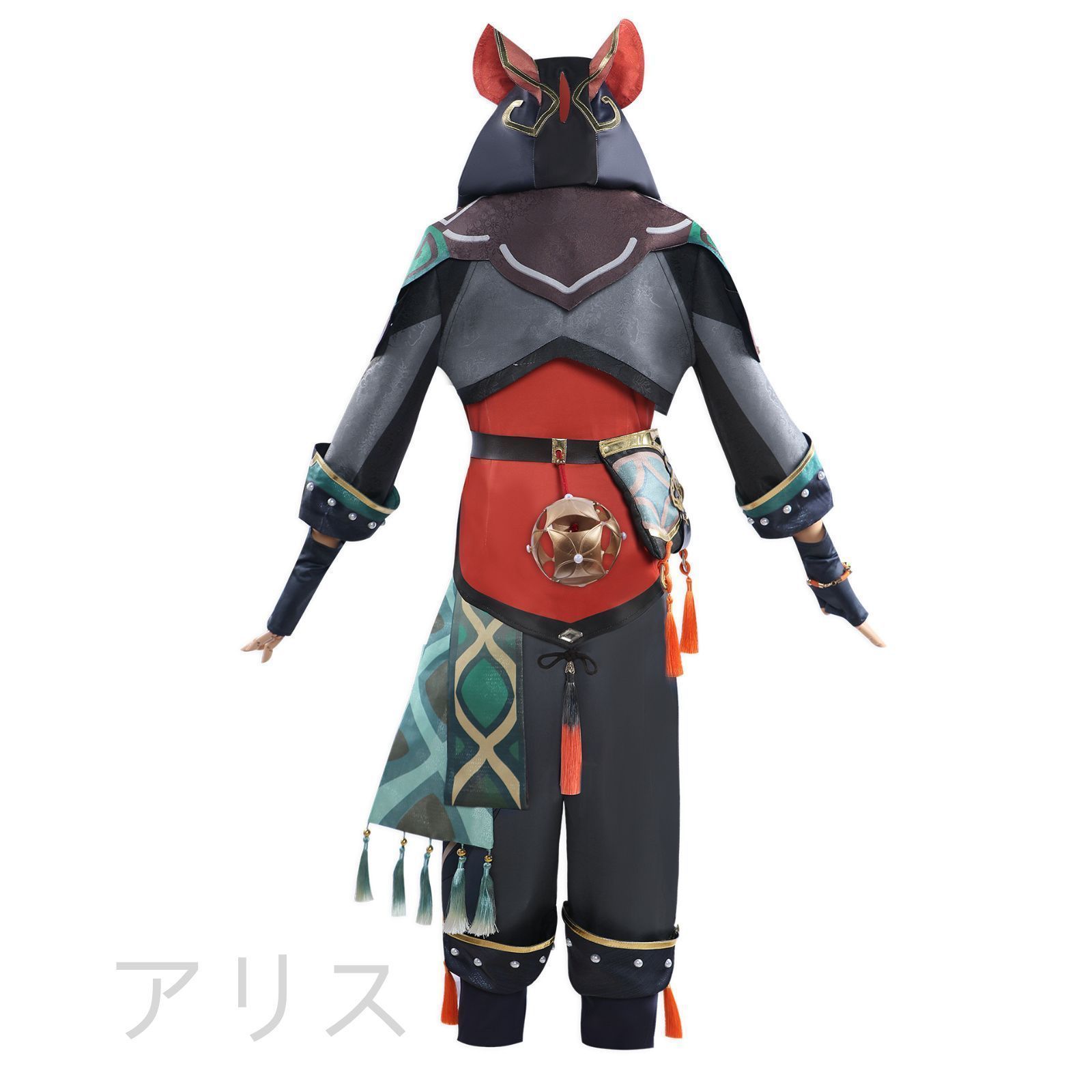アクセサリー ウィッグ付き-靴付き
