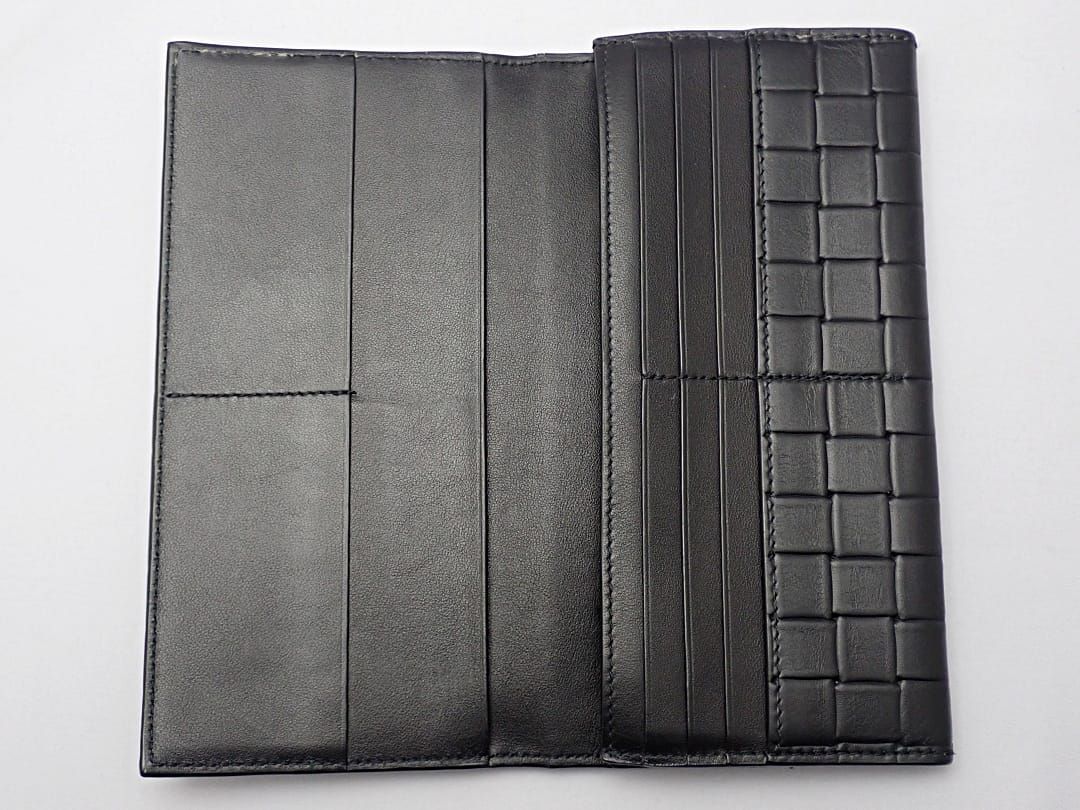 BOTTEGA VENETA ボッテガヴェネタ 長財布 プリントグリッドカーフ