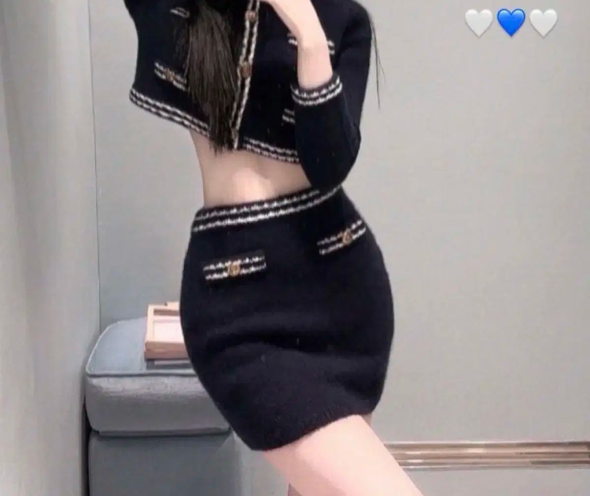 MIU MIU ミュウミュウ カシミヤ シルク スカート