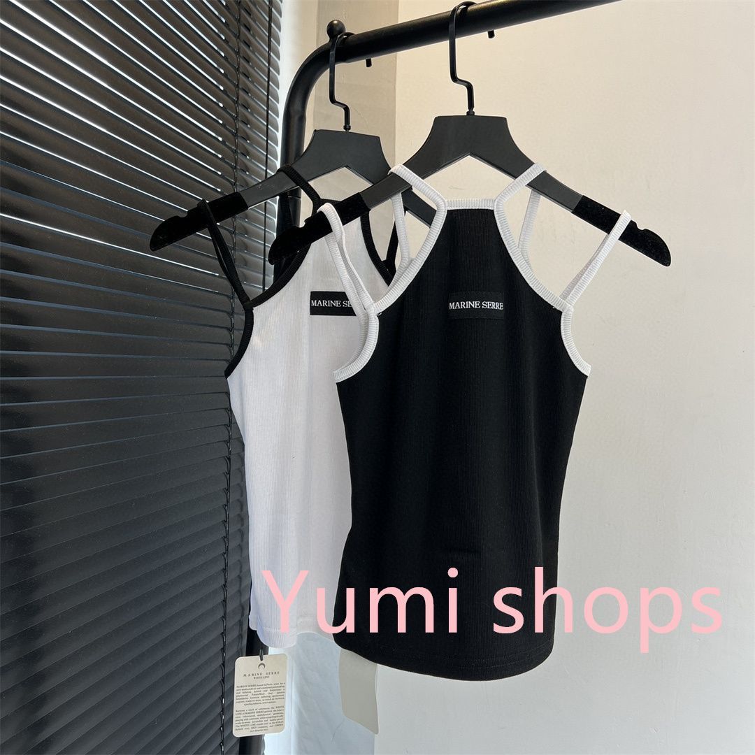 MARINE SERRE ブラック タンクトップ M