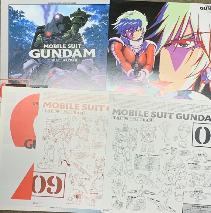 レーザーディスク　機動戦士Zガンダム／逆襲のシャア／第08MS小隊　３種セット‼️ LD：レーザーディスク）機動戦士ガンダム／第08MS小隊 全10巻