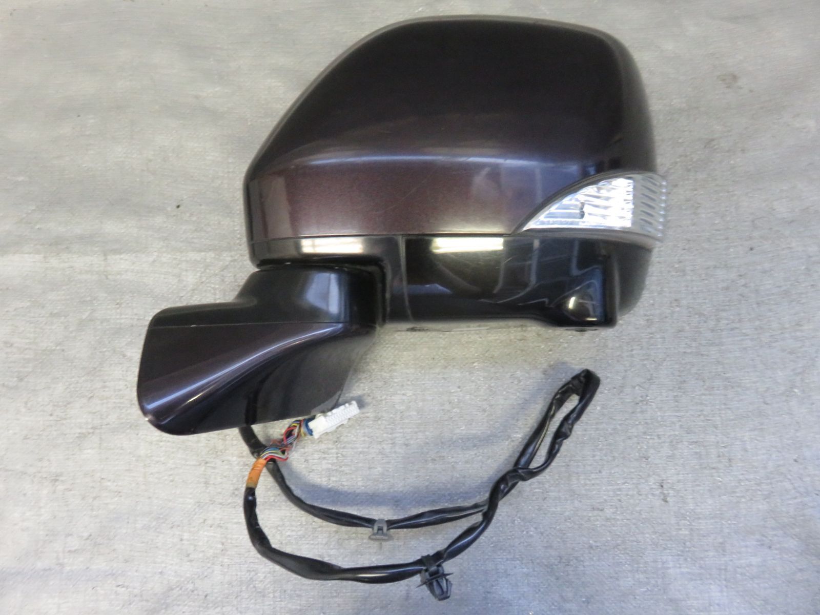 STD7167 日産 エルグランド TE52 PE52 E52 純正 左 ドアミラー サイドミラー 助手席 左側