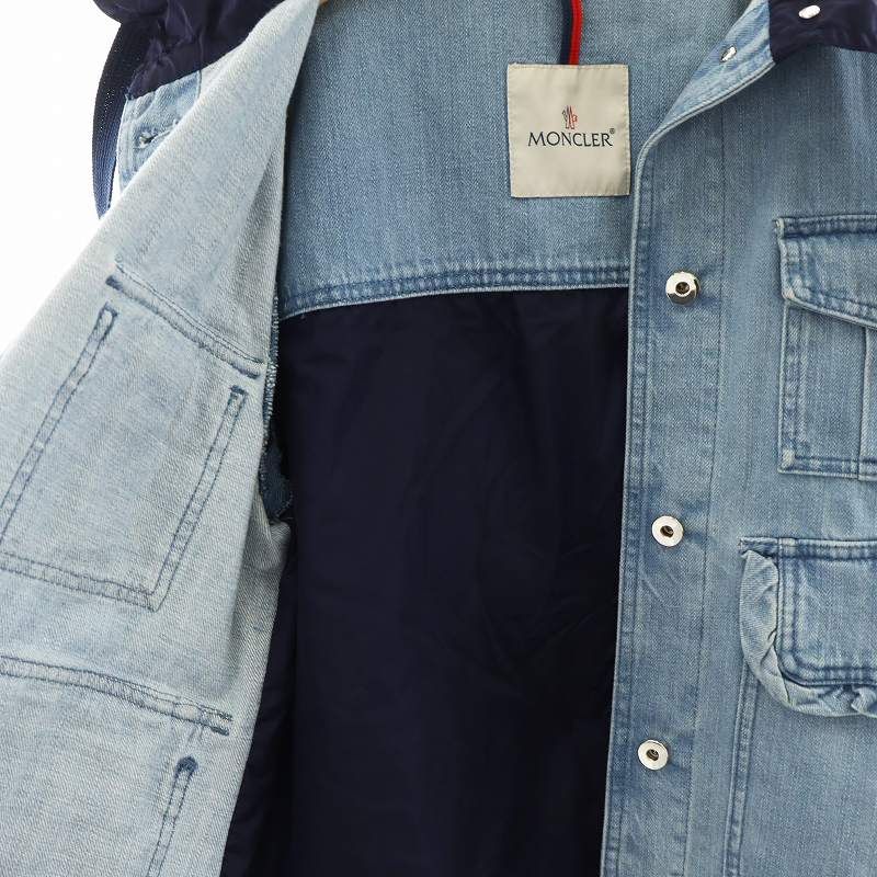 モンクレール MONCLER レジニット RESINITE デニムジャケット