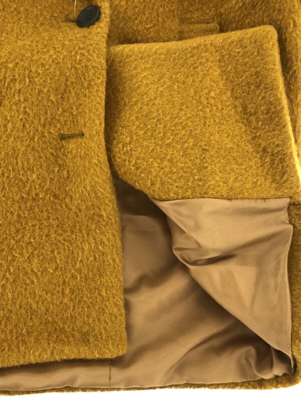 CLANE OVER LINE DOUBLE COAT マスタード 1 コート 松本恵奈のMUST BUY- 10月7日（金）発売の