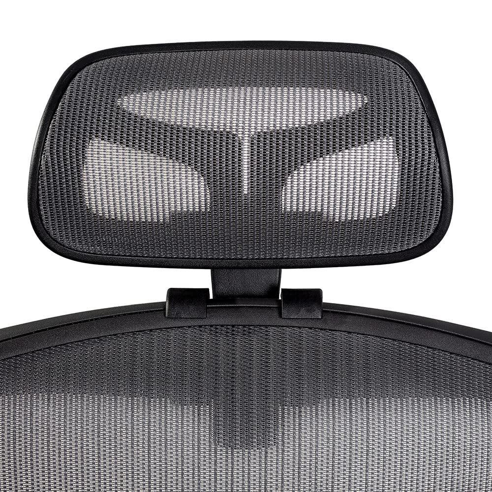 Chair Office Aeron Remastered Black and Classic Miller Herman for Headrest New