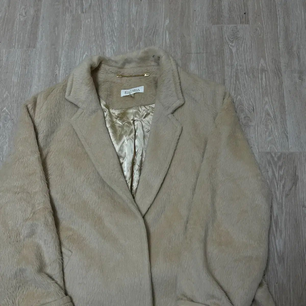 ESCADA ヘップバーン レディース カシミア トレンチコート 38