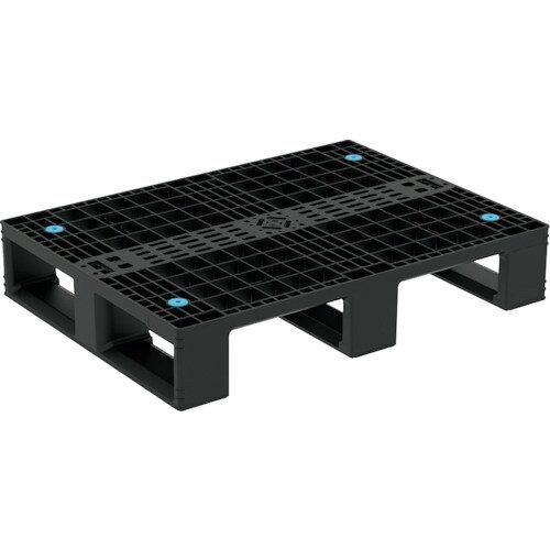 2営業日で発送 三甲 サンコー リサイクルプラスチックパレット 804959 D4ー608 ブラック 80495900BKRCP 3020