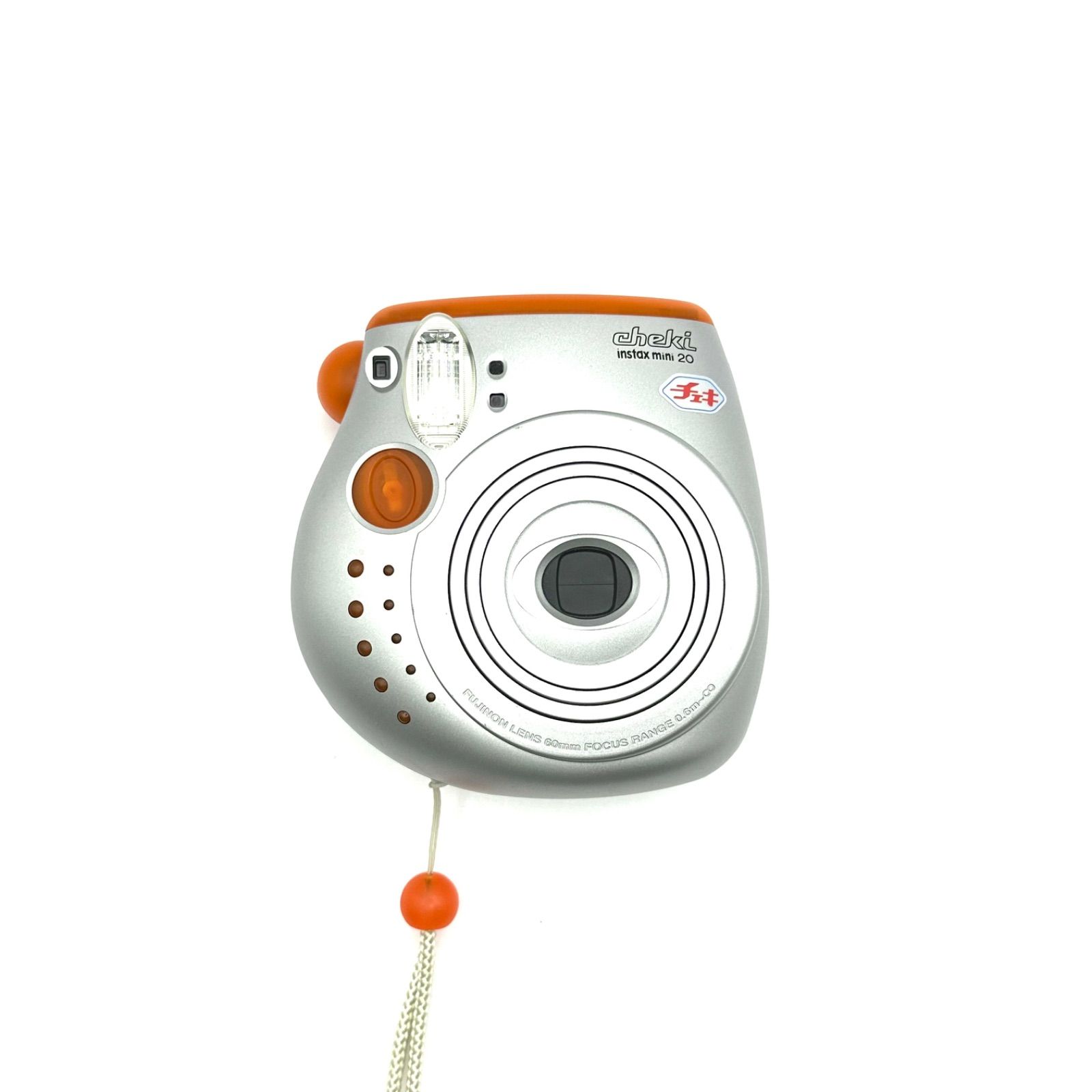 インスタントカメラ instax mini 20 チェキ (チェキオレンジ