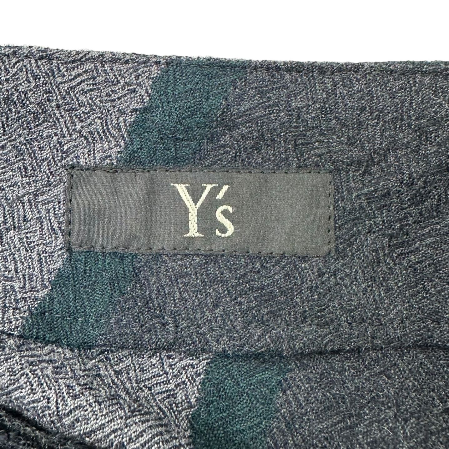 Y's(ワイズ) Asymmetrical flare wool long skirt アシンメトリー