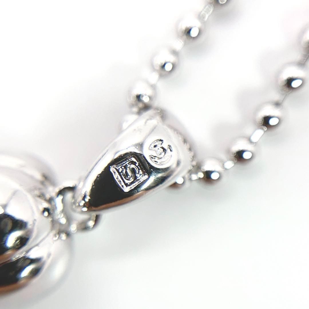 TASAKI　タサキ　シルバー　ネックレス　デザイン　本真珠　パール　1粒 TASAKI タサキ パール ネックレス 本真珠 シルバー 1粒 7.0mm