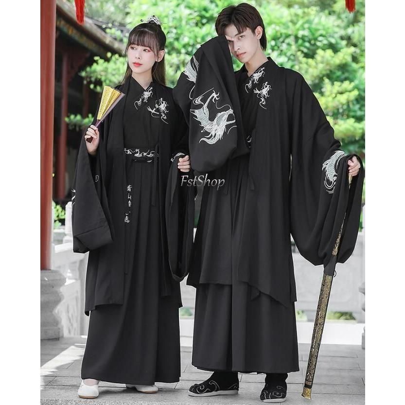 【新年大処分特価】 高品質 文化祭 漢服カップルペア男女通用コスプレ服 舞台ステージダンス衣装 唐装2点セットアップ演出服メンズ男女兼用レディース古代コスプレ衣装 大人用 BJ1003ML03 ハロウィン 早い物勝ち