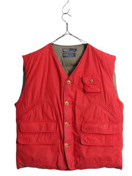 ハンティングダウンベスト L80年代 90年代 ラルフローレン ヴィンテージ お得なクーポン配布中!】 90s ☆ ポロ ラルフローレン ハンティング