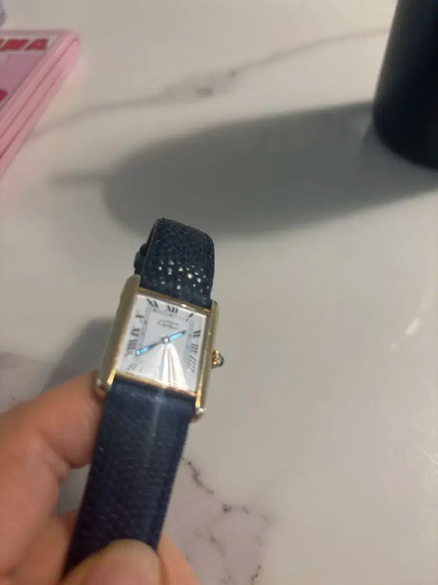Cartier W1014054 マストタンク MM 925 飛びローマン 時計 Cartier W1014054 マストタンク MM 925 飛びローマン 時計