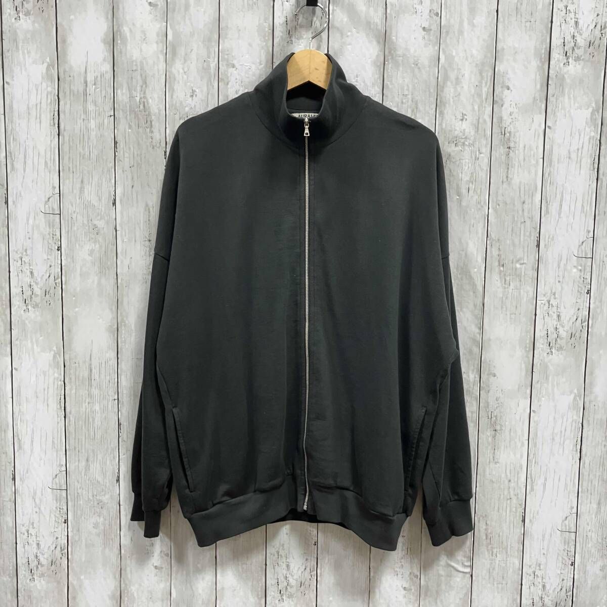 AURALEE オーラリー／24AW SUPER HIGH GAUGE SWEAT ZIP BLOUSON 