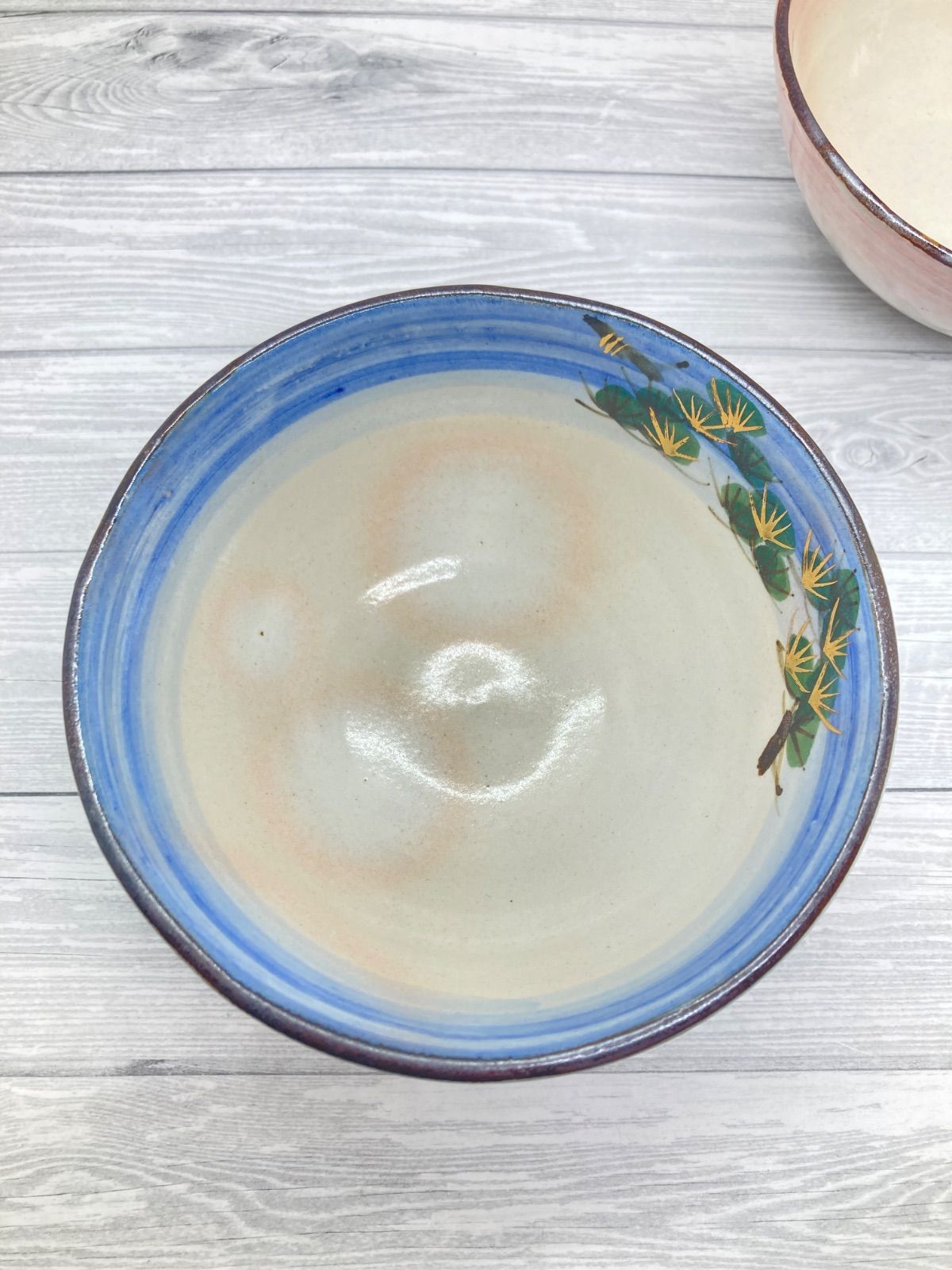ごはん茶碗 清水焼 茶碗 手描き赤絵鳥獣戯画ごはん茶碗
