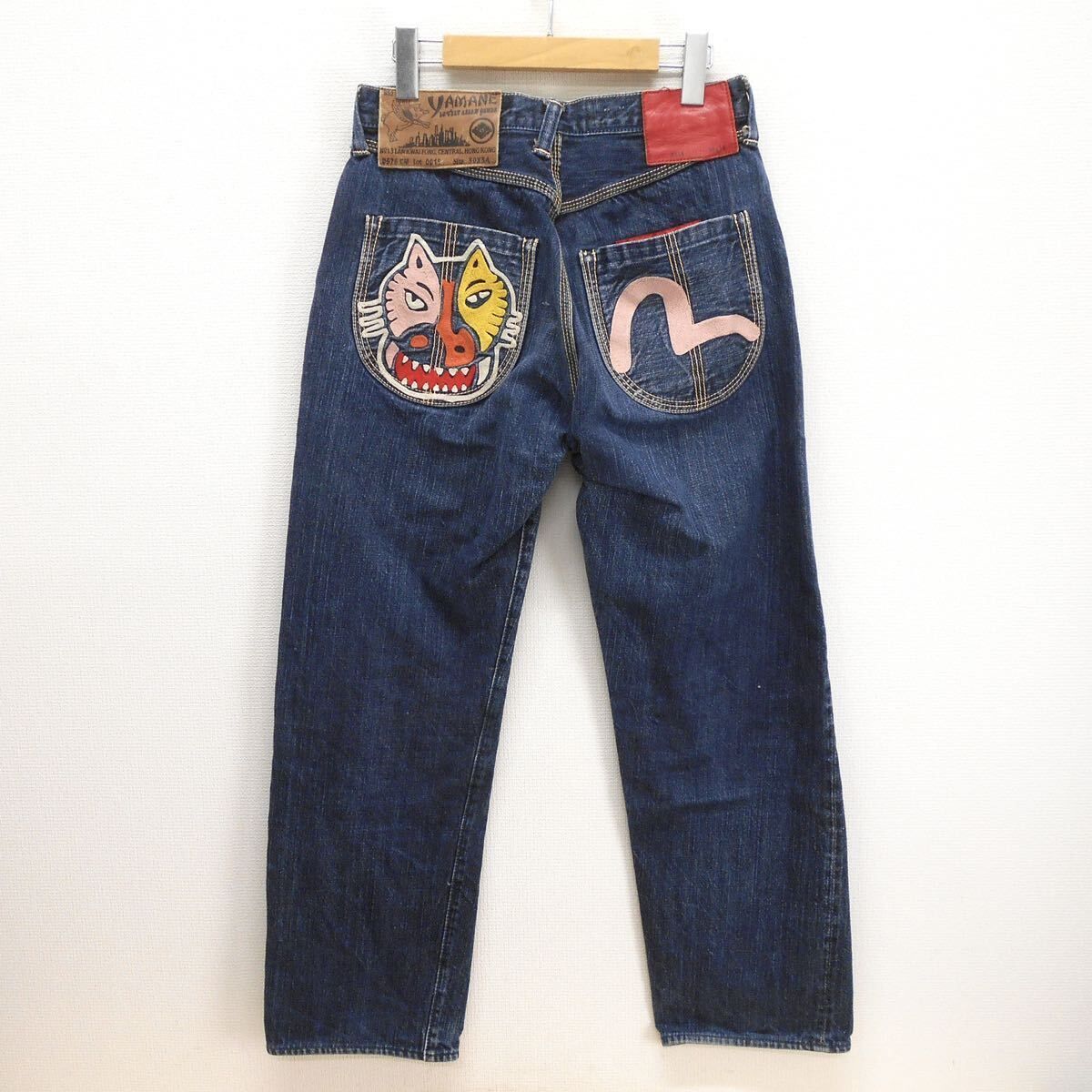 EVISU YAMANE ピカソ YAMANE × EVISU ヤマネ エビス 0015 デニムパンツ ジーンズ