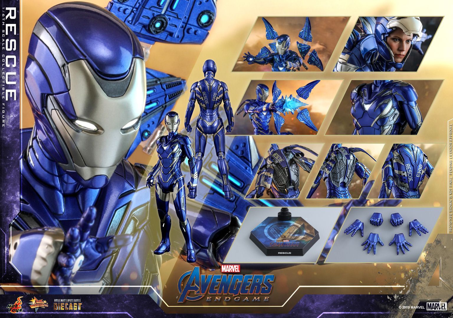ホットトイズ　ムービー・マスターピース　アベンジャーズ/エンドゲーム　レスキュー ネタバレ】『アベンジャーズ／エンドゲーム』レスキューがホット